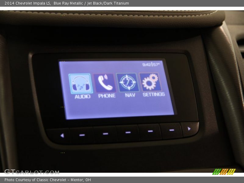 Blue Ray Metallic / Jet Black/Dark Titanium 2014 Chevrolet Impala LS