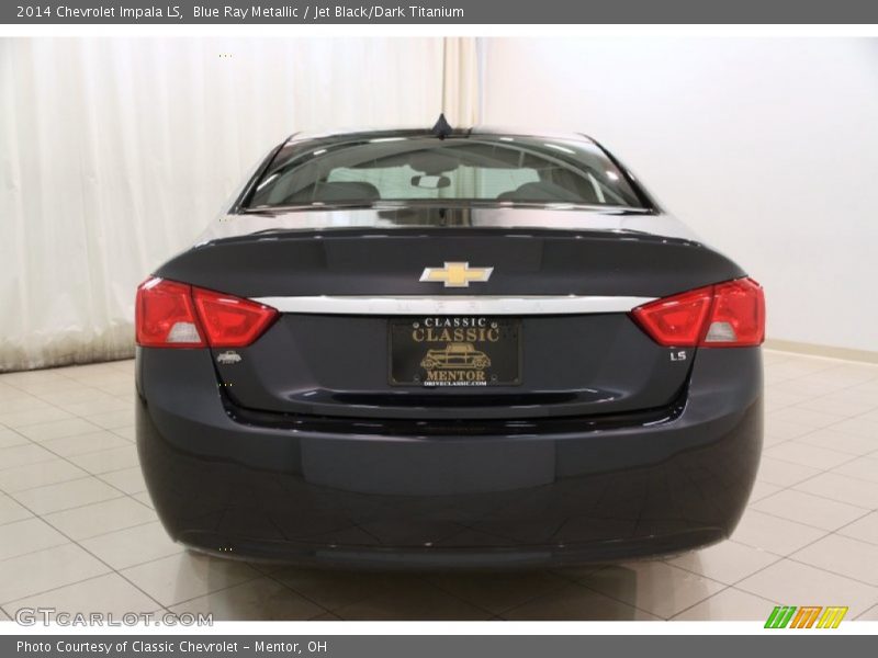 Blue Ray Metallic / Jet Black/Dark Titanium 2014 Chevrolet Impala LS