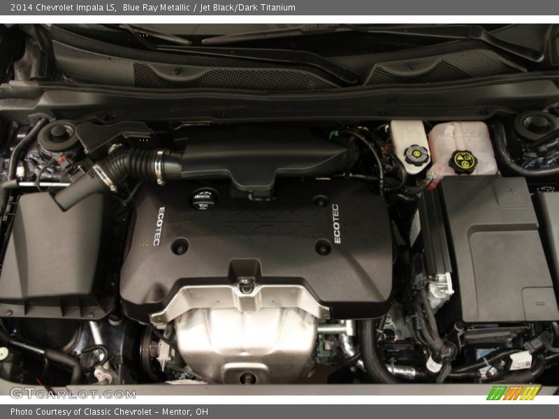 Blue Ray Metallic / Jet Black/Dark Titanium 2014 Chevrolet Impala LS