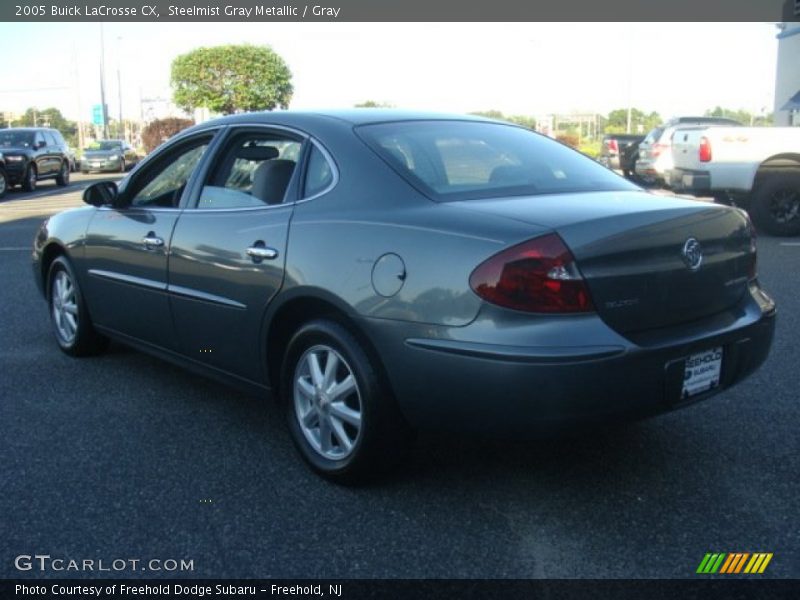 Steelmist Gray Metallic / Gray 2005 Buick LaCrosse CX