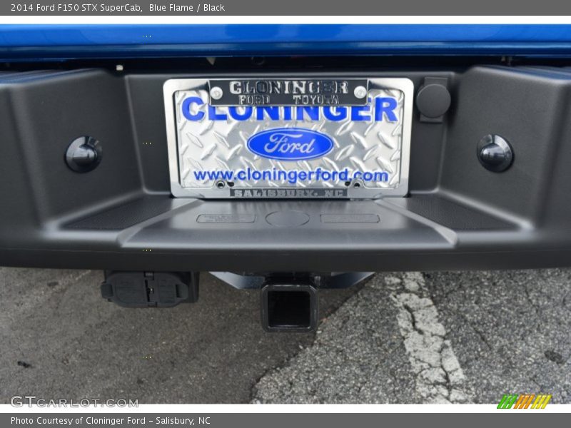 Blue Flame / Black 2014 Ford F150 STX SuperCab