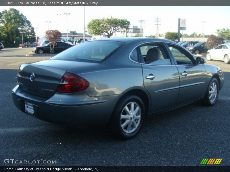 Steelmist Gray Metallic / Gray 2005 Buick LaCrosse CX