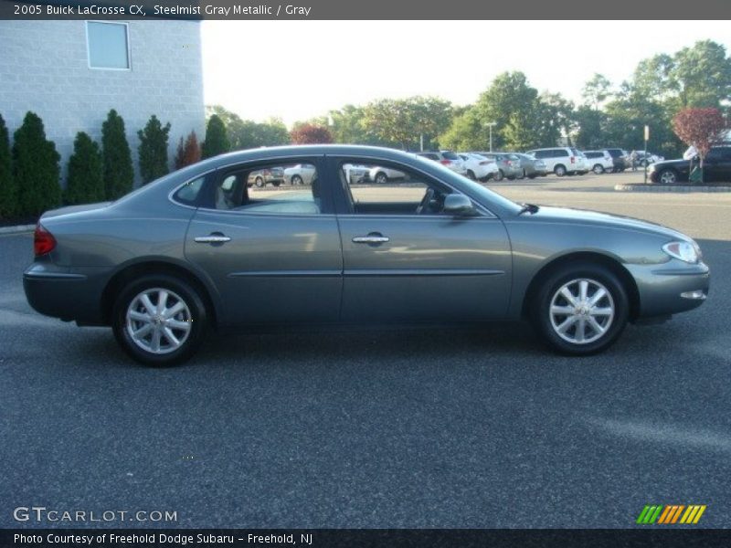 Steelmist Gray Metallic / Gray 2005 Buick LaCrosse CX