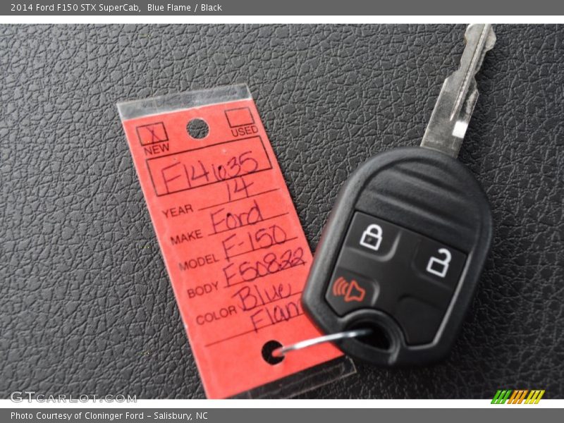 Keys of 2014 F150 STX SuperCab