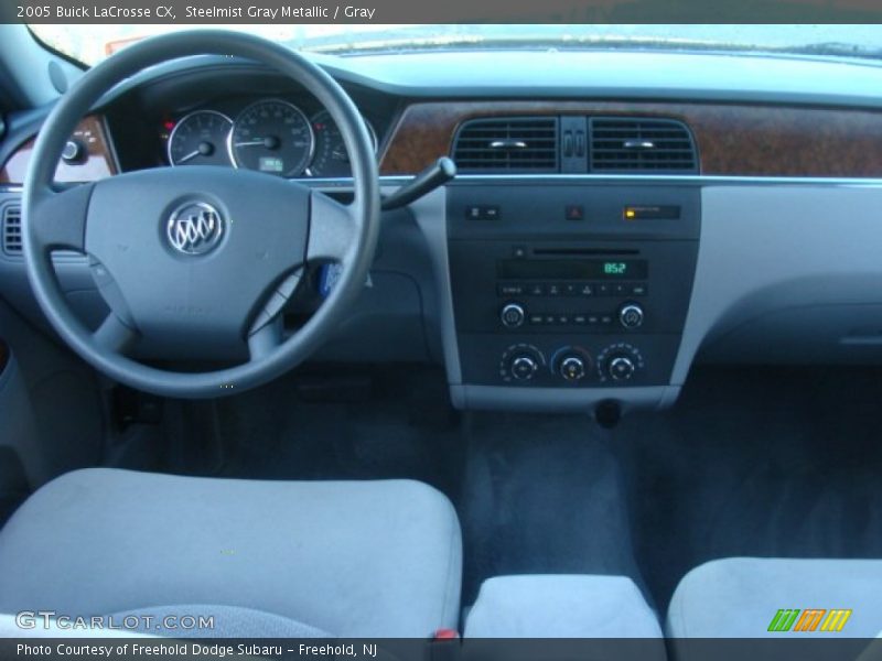 Steelmist Gray Metallic / Gray 2005 Buick LaCrosse CX