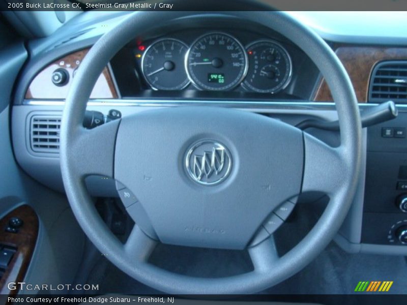 Steelmist Gray Metallic / Gray 2005 Buick LaCrosse CX