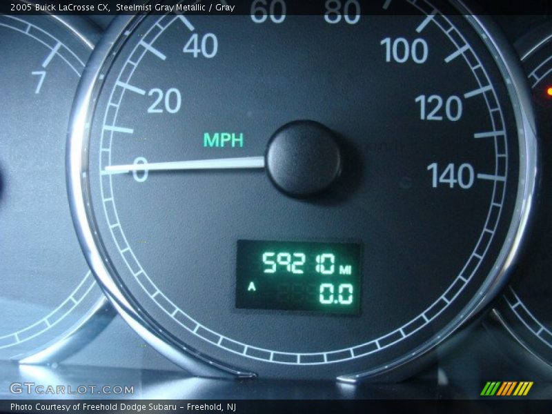 Steelmist Gray Metallic / Gray 2005 Buick LaCrosse CX
