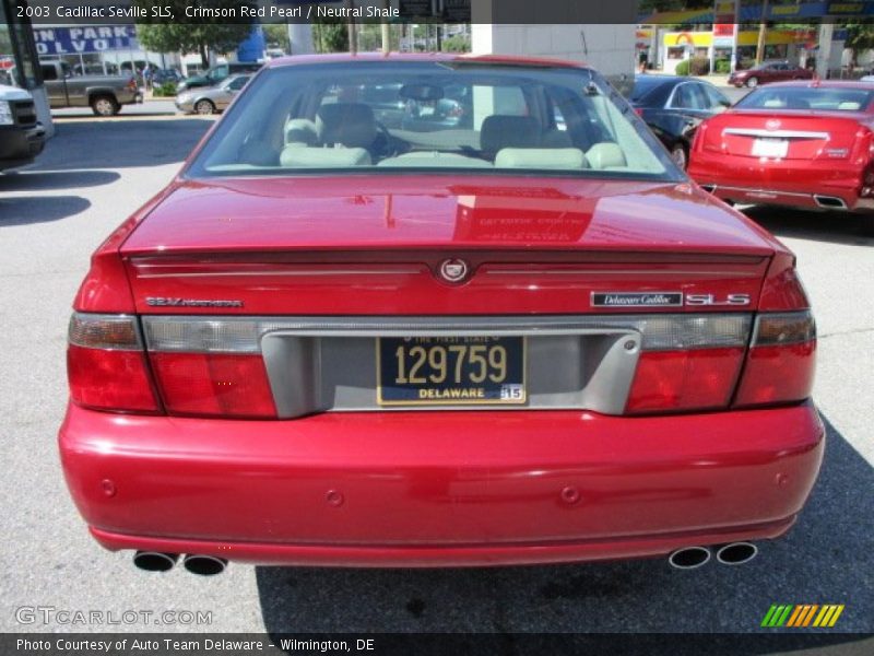 Crimson Red Pearl / Neutral Shale 2003 Cadillac Seville SLS