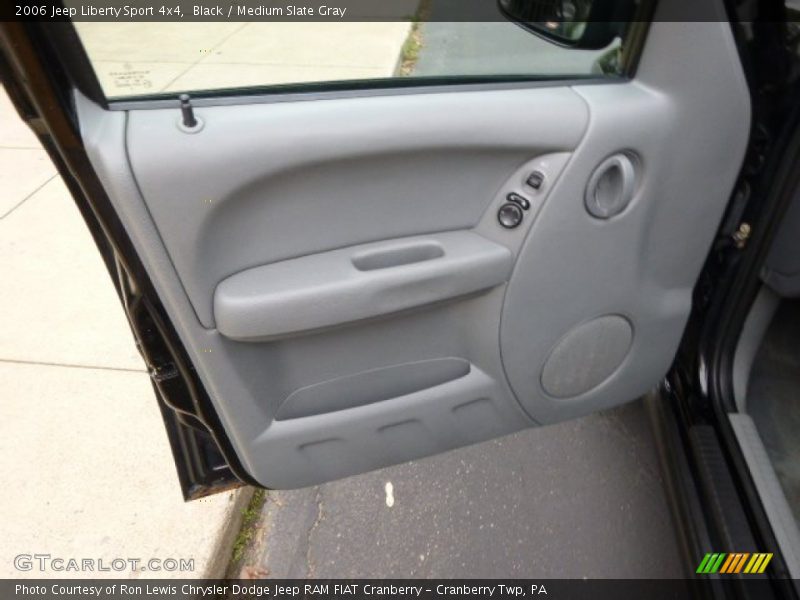 Black / Medium Slate Gray 2006 Jeep Liberty Sport 4x4