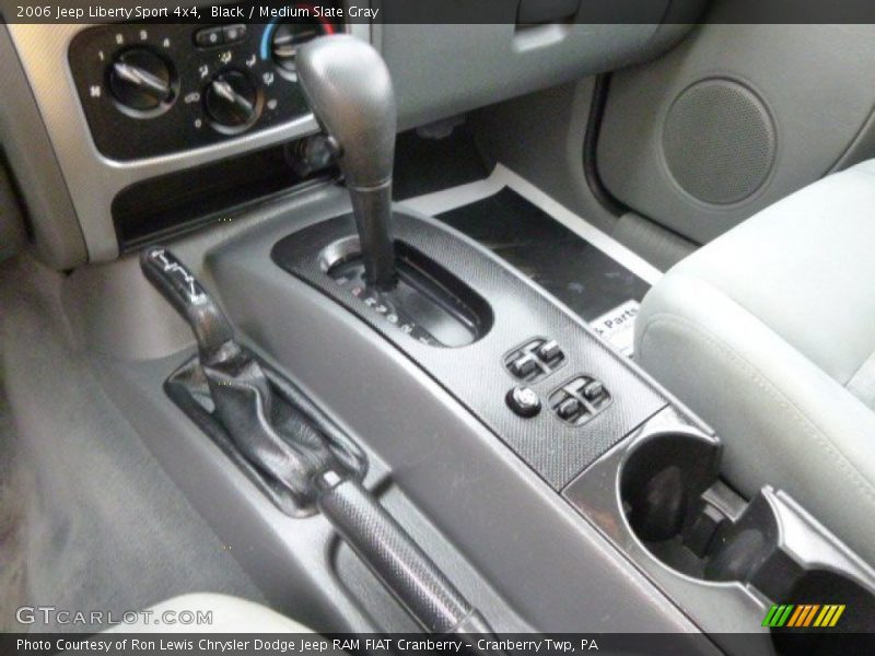 Black / Medium Slate Gray 2006 Jeep Liberty Sport 4x4