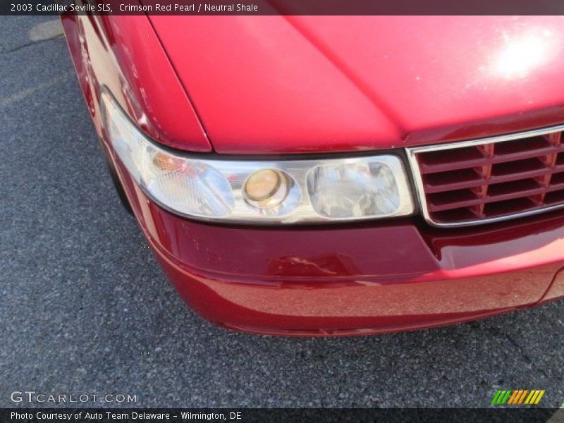 Crimson Red Pearl / Neutral Shale 2003 Cadillac Seville SLS