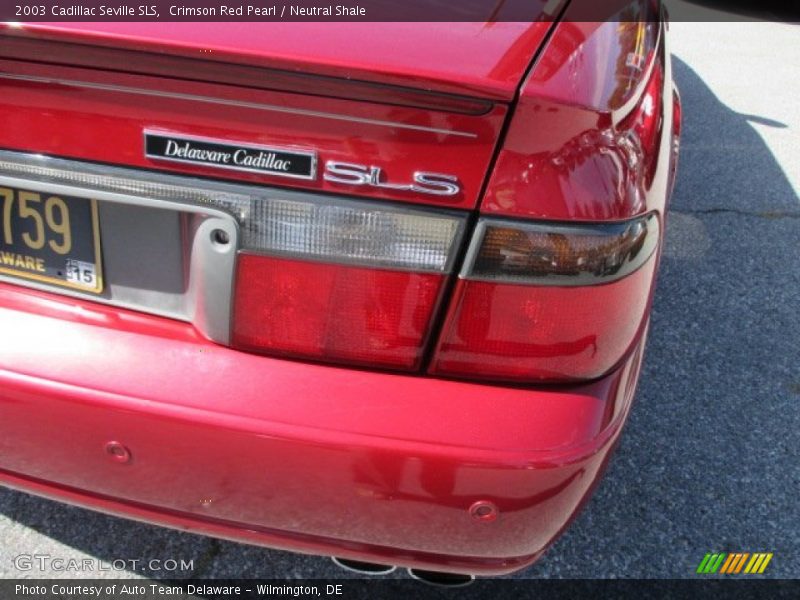 Crimson Red Pearl / Neutral Shale 2003 Cadillac Seville SLS