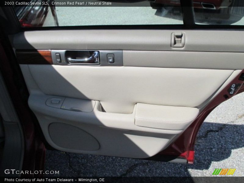 Crimson Red Pearl / Neutral Shale 2003 Cadillac Seville SLS