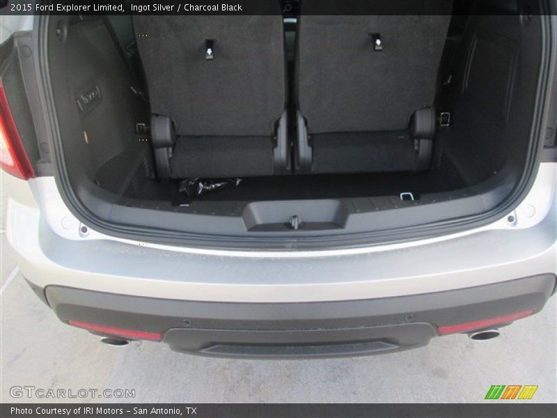 Ingot Silver / Charcoal Black 2015 Ford Explorer Limited