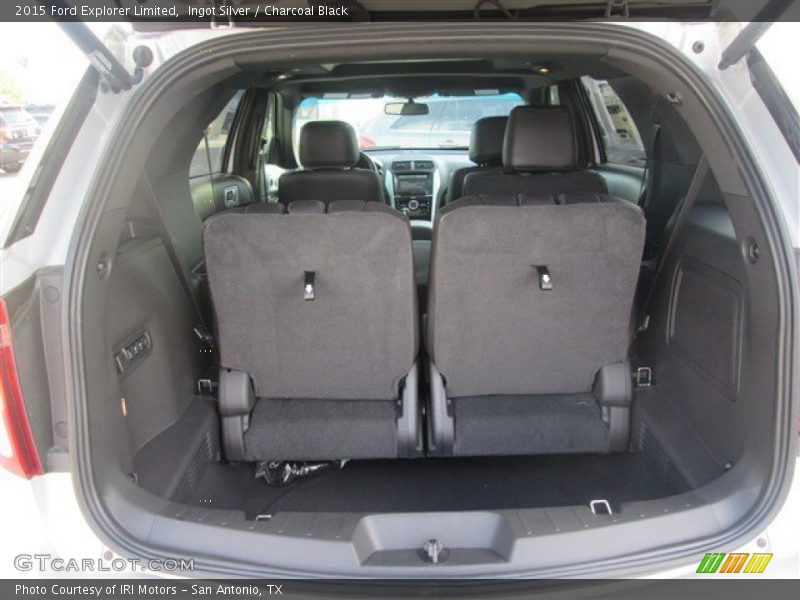 Ingot Silver / Charcoal Black 2015 Ford Explorer Limited