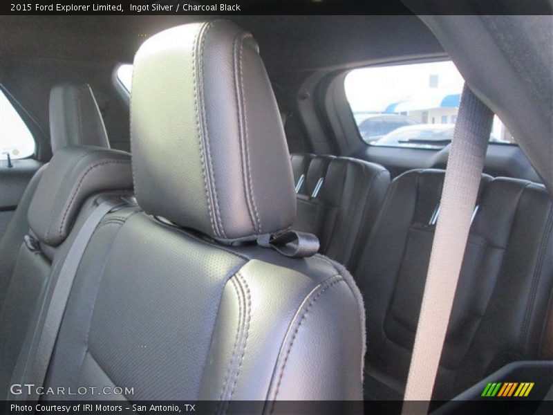 Ingot Silver / Charcoal Black 2015 Ford Explorer Limited