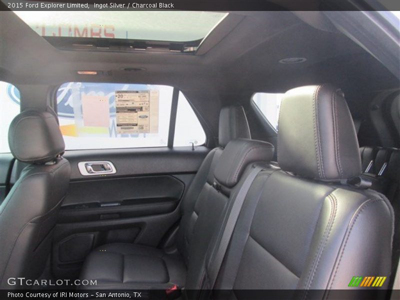 Ingot Silver / Charcoal Black 2015 Ford Explorer Limited