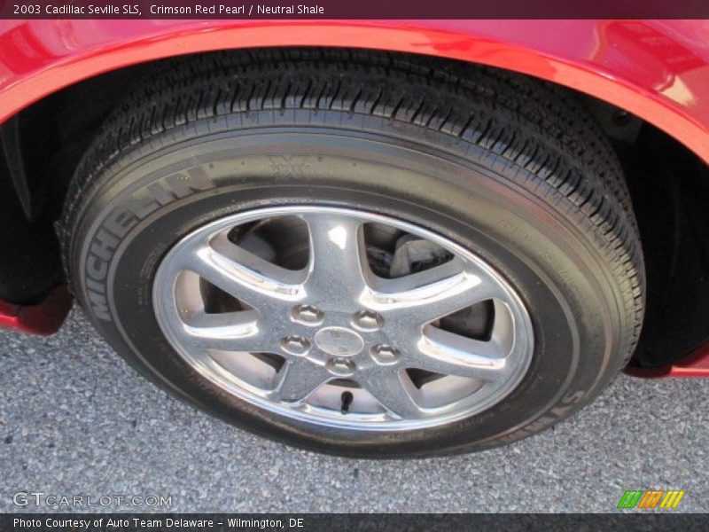 Crimson Red Pearl / Neutral Shale 2003 Cadillac Seville SLS