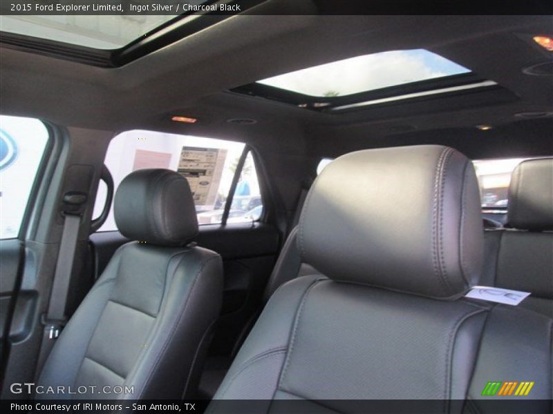 Ingot Silver / Charcoal Black 2015 Ford Explorer Limited