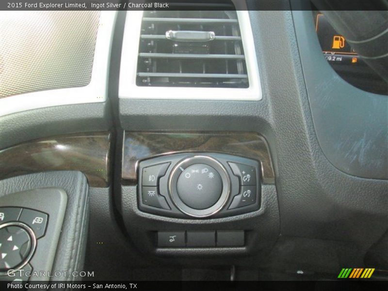 Ingot Silver / Charcoal Black 2015 Ford Explorer Limited
