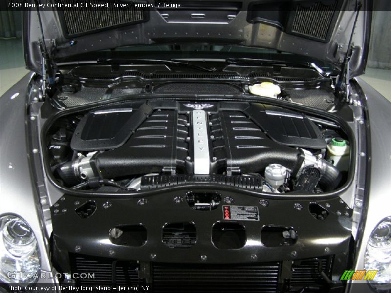 Silver Tempest / Beluga 2008 Bentley Continental GT Speed