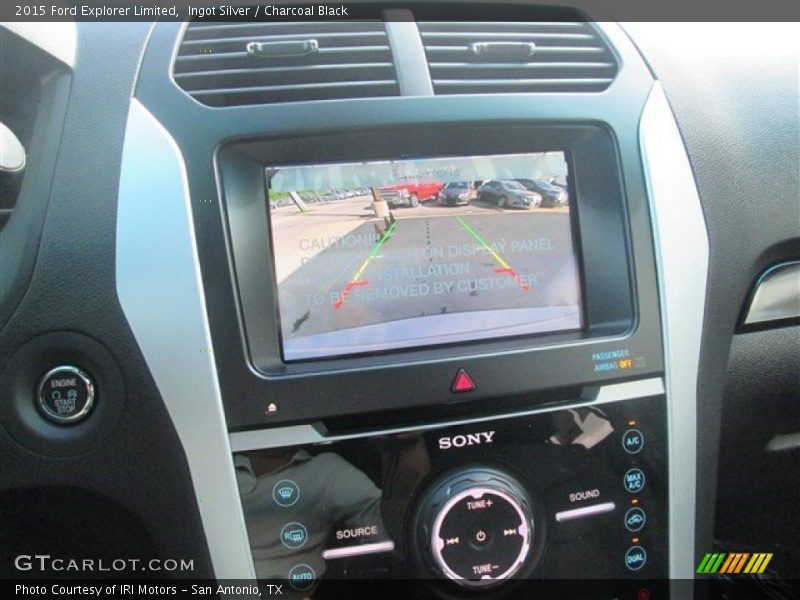 Ingot Silver / Charcoal Black 2015 Ford Explorer Limited