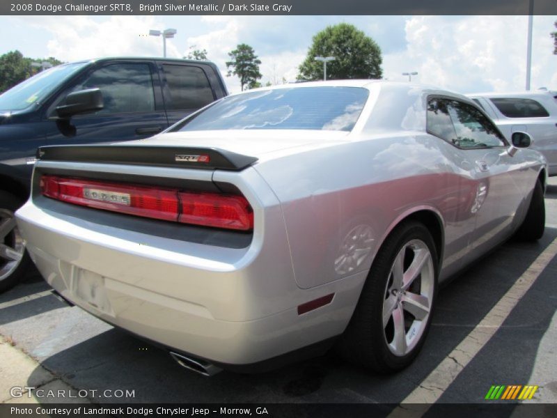 Bright Silver Metallic / Dark Slate Gray 2008 Dodge Challenger SRT8