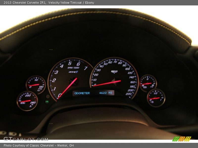 2013 Corvette ZR1 ZR1 Gauges