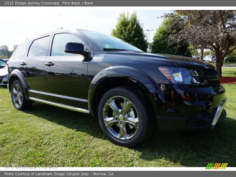 Pitch Black / Black 2015 Dodge Journey Crossroad