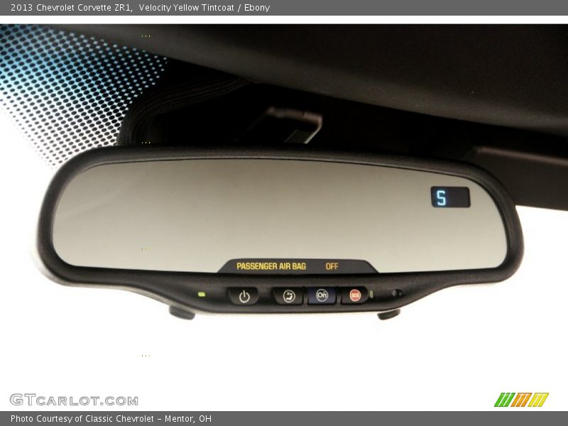 Velocity Yellow Tintcoat / Ebony 2013 Chevrolet Corvette ZR1