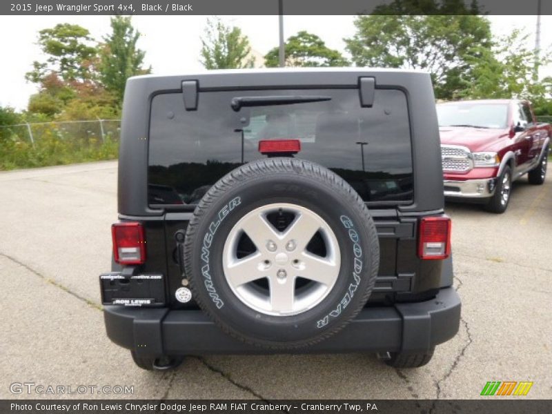 Black / Black 2015 Jeep Wrangler Sport 4x4