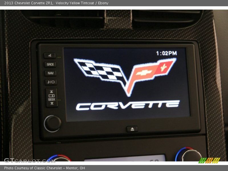 Velocity Yellow Tintcoat / Ebony 2013 Chevrolet Corvette ZR1