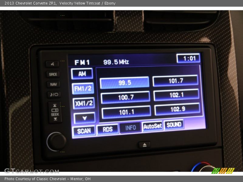 Velocity Yellow Tintcoat / Ebony 2013 Chevrolet Corvette ZR1
