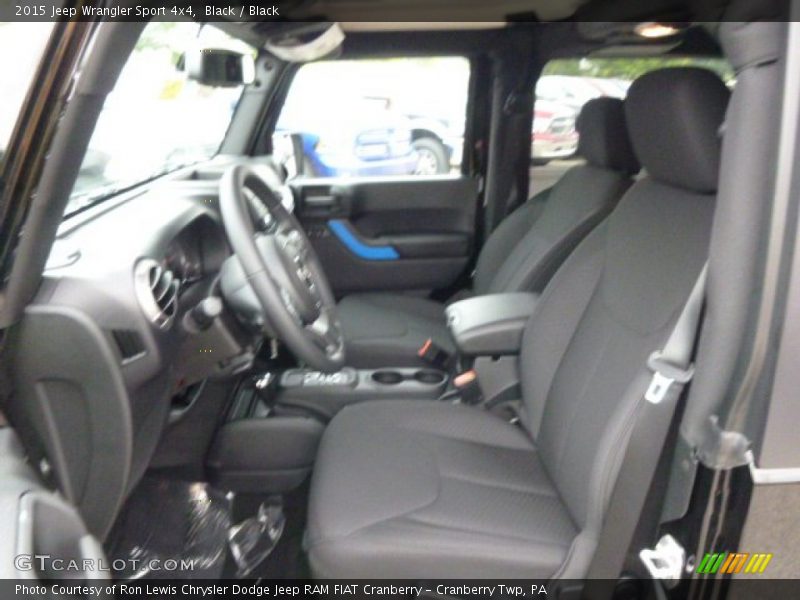 Black / Black 2015 Jeep Wrangler Sport 4x4