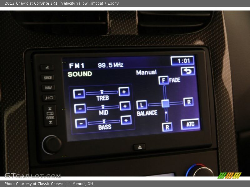 Velocity Yellow Tintcoat / Ebony 2013 Chevrolet Corvette ZR1