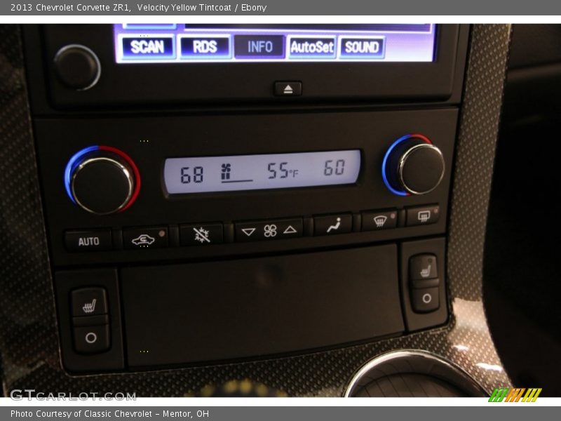 Velocity Yellow Tintcoat / Ebony 2013 Chevrolet Corvette ZR1