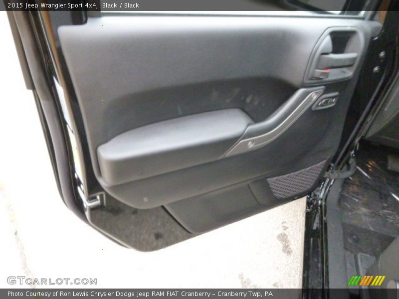 Black / Black 2015 Jeep Wrangler Sport 4x4