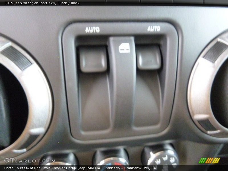 Black / Black 2015 Jeep Wrangler Sport 4x4