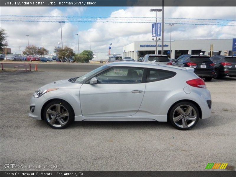 Ironman Silver / Black 2015 Hyundai Veloster Turbo