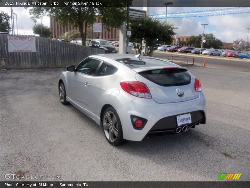 Ironman Silver / Black 2015 Hyundai Veloster Turbo