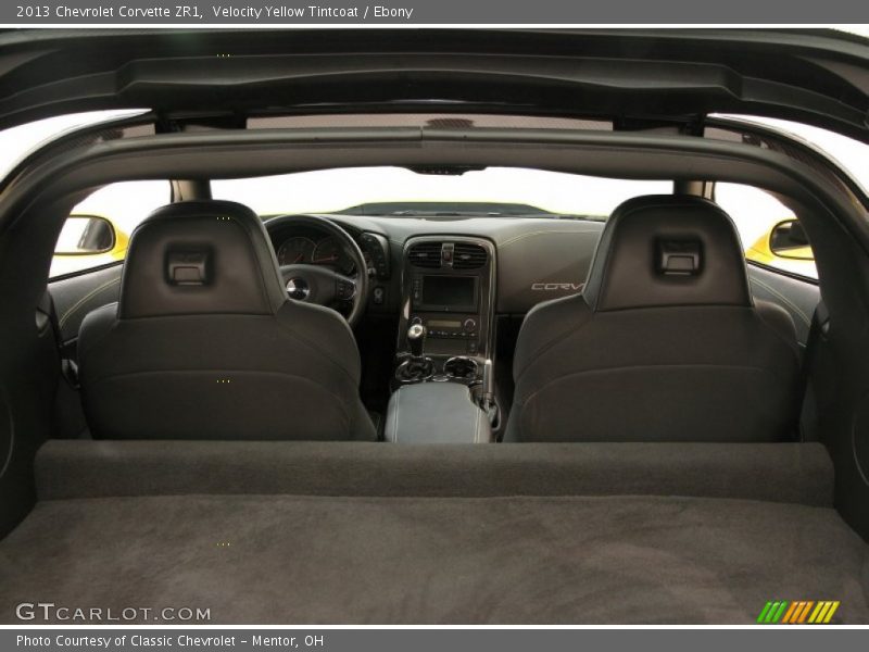 Velocity Yellow Tintcoat / Ebony 2013 Chevrolet Corvette ZR1