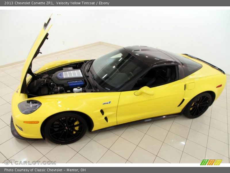  2013 Corvette ZR1 Velocity Yellow Tintcoat