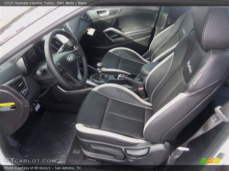  2015 Veloster Turbo Black Interior