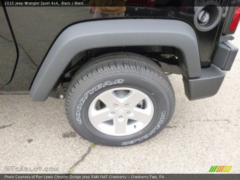 Black / Black 2015 Jeep Wrangler Sport 4x4