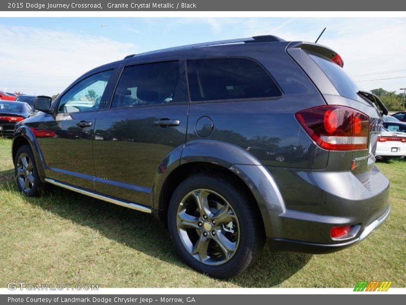 Granite Crystal Metallic / Black 2015 Dodge Journey Crossroad