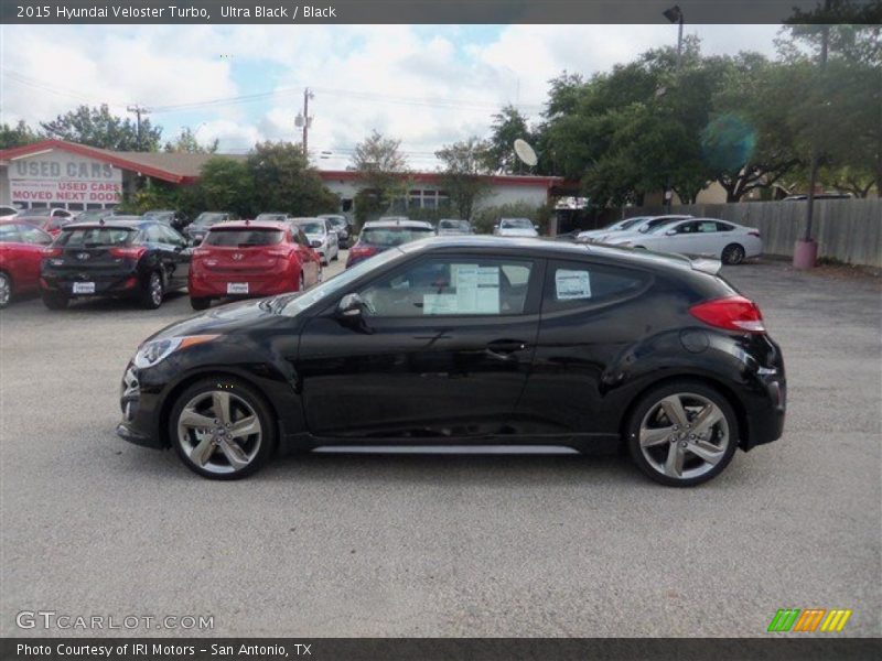 Ultra Black / Black 2015 Hyundai Veloster Turbo