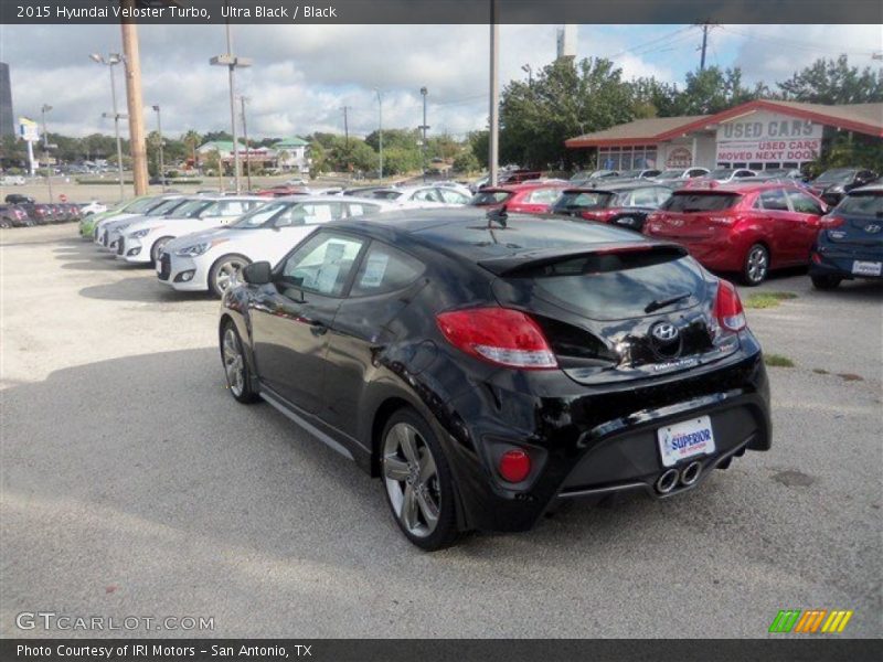 Ultra Black / Black 2015 Hyundai Veloster Turbo