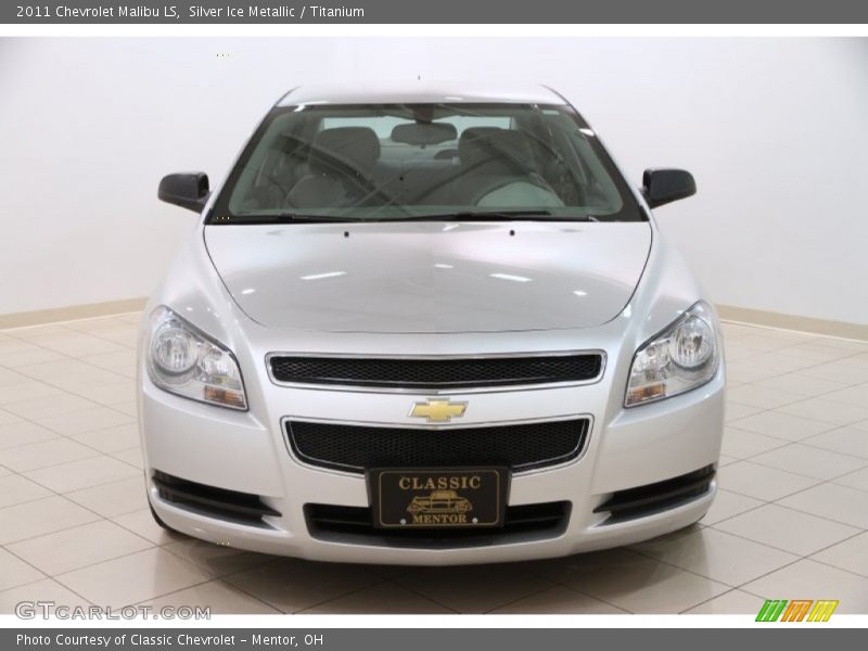 Silver Ice Metallic / Titanium 2011 Chevrolet Malibu LS