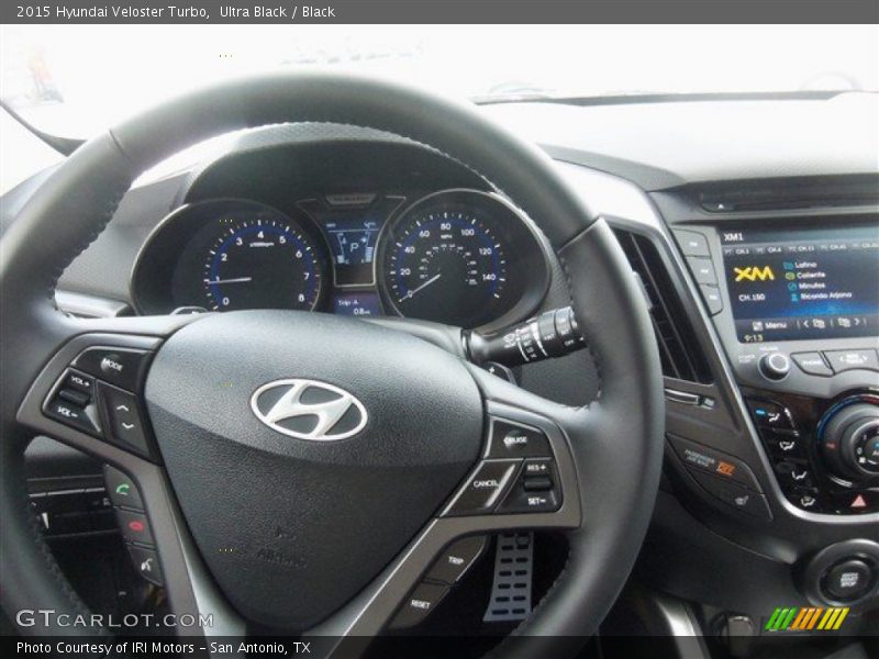 Ultra Black / Black 2015 Hyundai Veloster Turbo