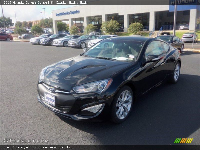 Caspian Black / Black 2015 Hyundai Genesis Coupe 3.8